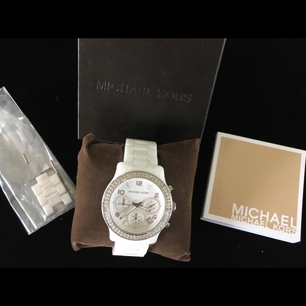 Michael Kors watch White ceramic
